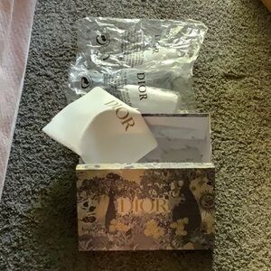 Dior Floral Patterned Box with Gold Accents